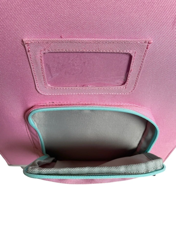 Pottery Barn Kids Rainbow Stripe Rolling Suitcase - Image 4 of 4