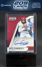 2022 Panini Chronicles Draft Picks #TH-GEI Greg Eisworth II Threads Rookie Sigs.