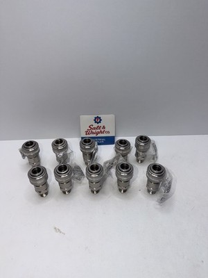 Dixon 3DM3-S Stainless Steel Quick Coupler 3/8 QD x 3/8 MNPT Lot of 10 NEW