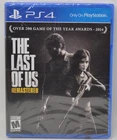 The Last of Us Remastered (PlayStation 4, 2014) STILL SEALED!