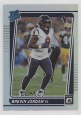 2021 Panini Donruss Optic Rated Rookie Holo Prizm Brevin Jordan #288 4nl
