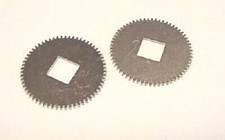 SLS-45 Lionel O Gauge Wheel Gear, Prewar, Steam  Elec Locos, 2Pcs