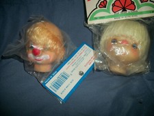 Lot of 2 Doll Making Heads One With Hands Both Have Hair