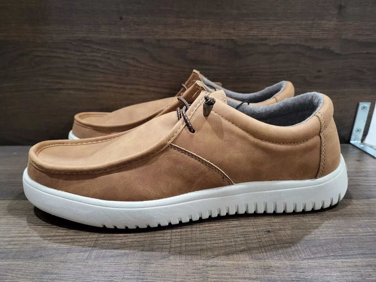 WEATHERPROOF VINTAGE OLLIE LACE UP MEN S SHOES COLOR BROWN SIZE
