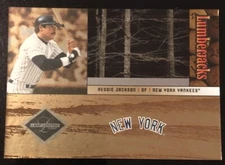 2004 Leaf Limited REGGIE JACKSON Lumberjacks SP #d /563! YANKEES