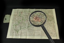 Grande Vecchia Cartina Stato Sassonia Geografica Old Vintage Boema Gebiete