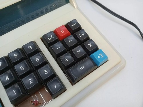 Oryginalny vintage radziecki kalkulator elektronika elektroniczna MK-59 Ukraina rzadki - Zdjęcie 7 z 23