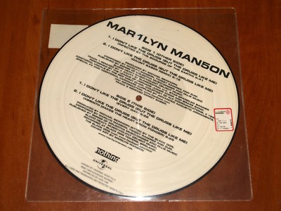 【】 MARILYN MANSON the  Show レコード MARILYN MANSON 6x 10