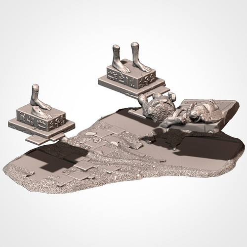 Txarli Tabletop Scenery Egyptian Terrain Wargames 3D Printed 15MM/20MM/28MM/32MM - Picture 28 of 32