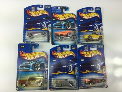 Hot Wheels Mixed Lot of Collector cars 6 pieces cabin fever Dodge power wagon