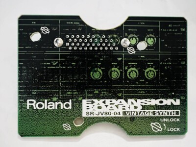 Roland SR-JV80-04 Vintage Synthesizer Expansion Sound Board Good