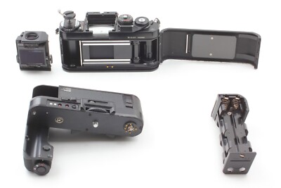 Near Mint】Nikon F3 Film Camera w/ MD-4 from w/Strap from JAPAN