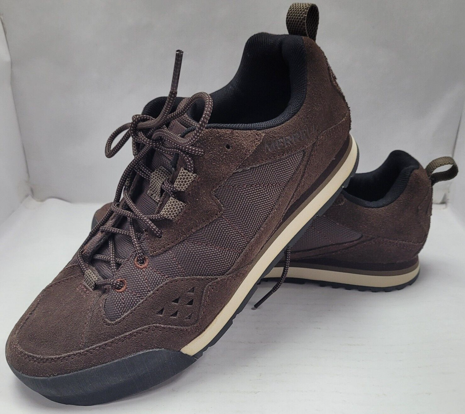 Merrell Uomo 8 Expresso Burnt Rock Tura Sneakers Casual Robuste J92751