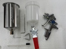 Airbase Eatspgmf1p Mid Pro Metallic Hvlp Paint Tip Size 1.3 Spray Gun By Airbase