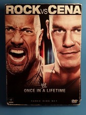 WWE: Once in a Lifetime - The Rock vs. John Cena (DVD, 2012, 3