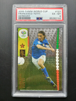 Card Panini World Cup #127 FRANCESCO TOTTI Germany 2006 PSA 6 | eBay