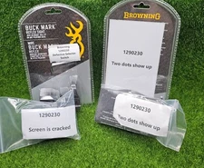 LOT of 4 Browning #1290230 Buck Mark 1x Reflex Sight (READ DESCRIPTION}