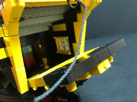 1989 LEGO 6285 Pirates I Black Seas Barracuda (Dark Shark) Pirate Ship