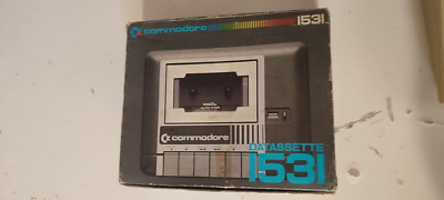 COMMODORE DATASETTE 1531 C16 C64 128 FUNZIONANTE CON BOX