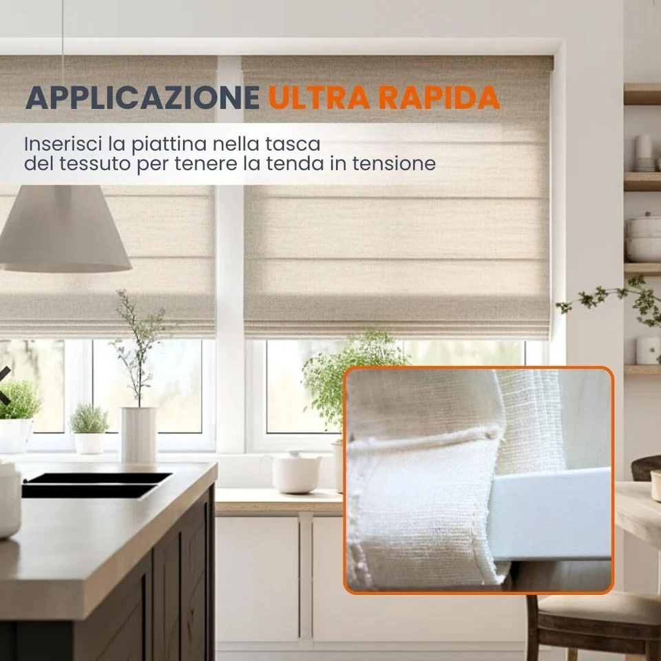 PROFILO IN ALLUMINIO BIANCO PIATTO CM 3 E 4 PER STRISCE STRIP LED BARRA PIATTA - Immagine 4 di 4