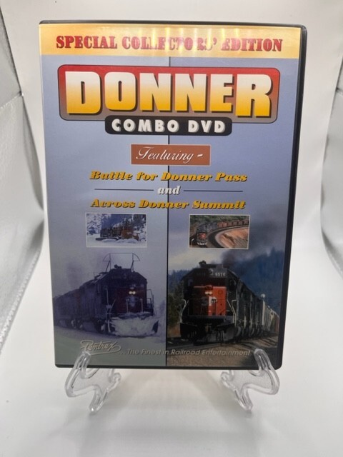 SPECIAL COLLECTORS' EDITION DONNER COMBO DVD. PENTREX RAILROAD