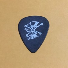 Slash guitar pick, Slash&rsquo;s Snakepit, white print on black
