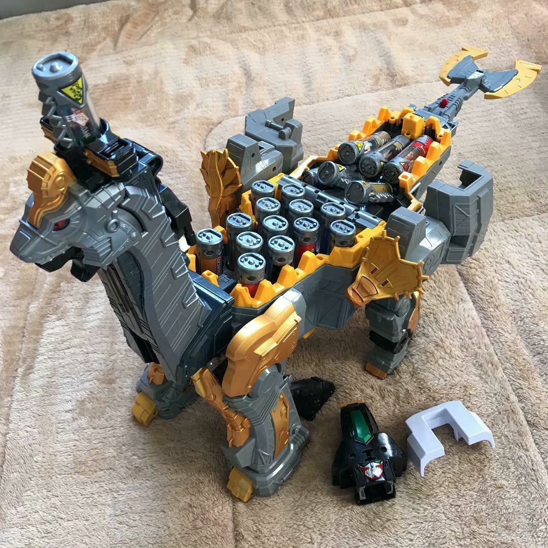 Megazord Power Rangers Dino Charge Power Rangers Dino Charge Kyoryuger DX Gigant Bragioh Zyudenchi Titano Megazord | eBay