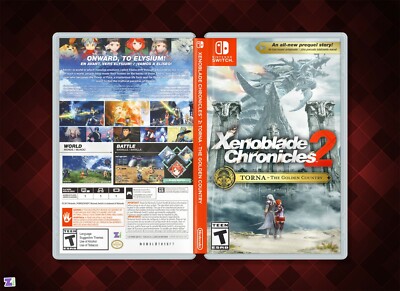 Xenoblade Chronicles 2 COVER ART: Torna The Golden Country for Nintendo Switch
