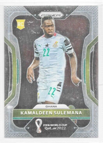 Kamaldeen Sulemana Ghana 2022 Panini PRIZM FIFA World Cup Rookie #233 - Picture 1 of 1