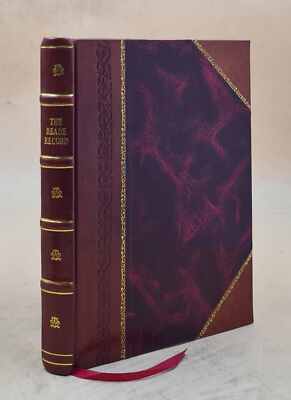 The Reade Record No. 1-16. Extra Number A. 1921 [Leather Bound]