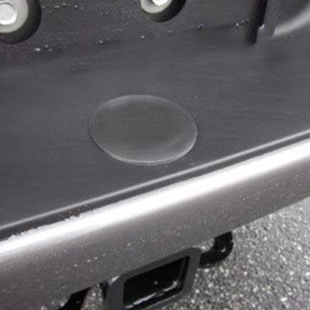 AUXITO Rear Bumper Trailer Ball Hitch Cover For Dodge Ram 1500/2500/3500 2003-2019 – Black Textured, Clip-On