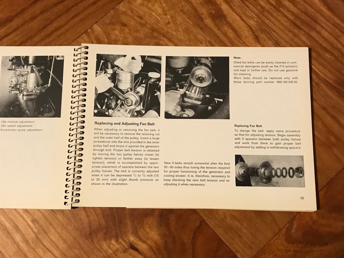 Porsche 912 Driver's Manual 取扱説明書