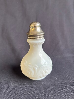 Milk Glass Talcum Shaker