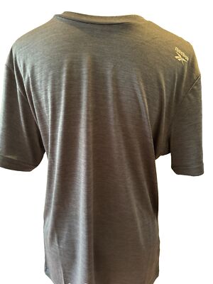 Reebok Mens' Active Regular Fit Fitness Shirt Polyester Blue NWT