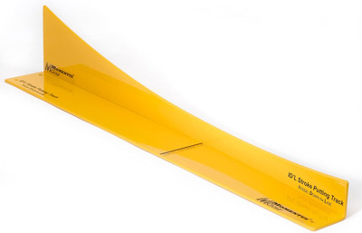 Inside down the Line Putting Trainer - Putting Track Golf Training Aid for an Im