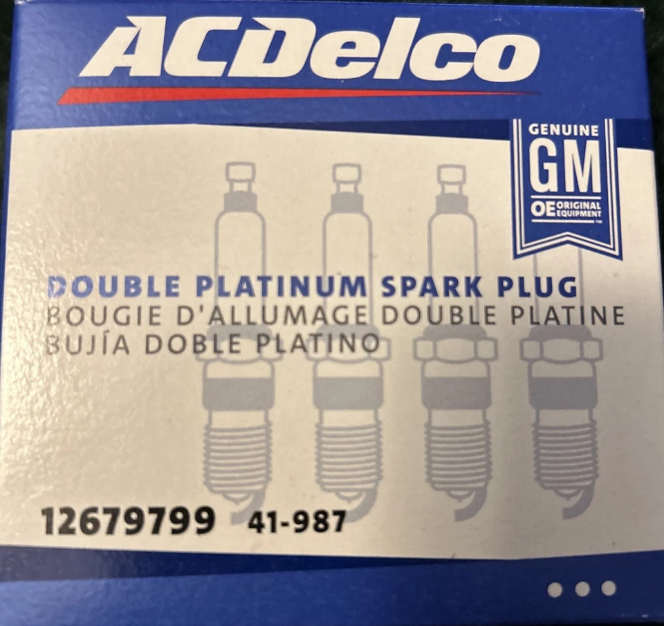 正品通用 12679799 火花塞 凯迪拉克 DeVille XLR SRX 别克卢塞恩等 — 第 2/2 张图片