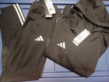Adidas Tiro23 League Hoodie  Sweatpants. Brand New. Big Kids Size: L  XL.