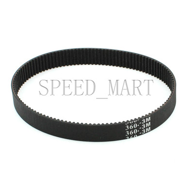 360-3M HTD Timing Belt 120 Teeth Cogged Rubber Geared Closed Loop 20mm Wide