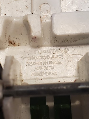 Green Off Road Pickup Truck Car TootsieToy Made In USA ~ BR348 - Picture 7 of 8