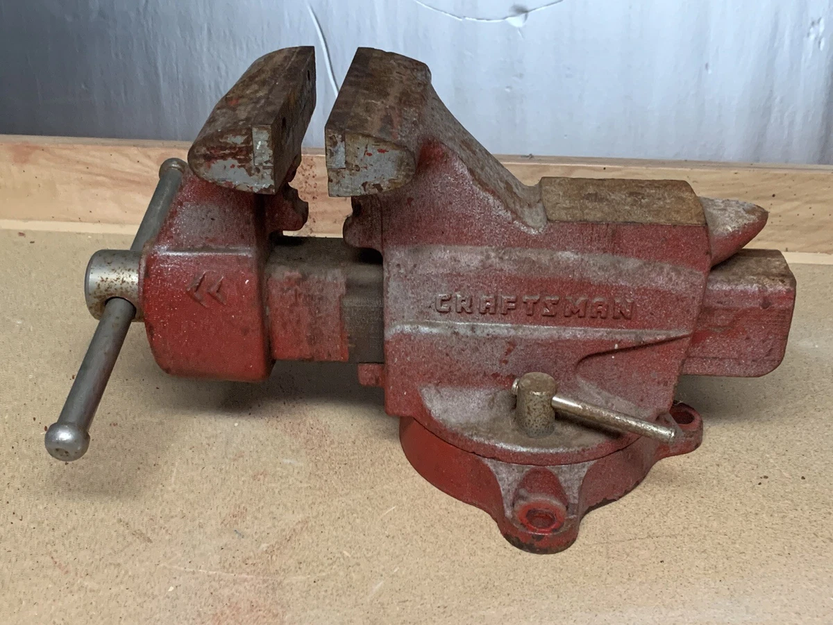 Vintage craftsman vise deals
