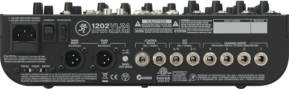 Mackie 1202-VLZ4 12-Ch Compact Recording/SR Mixer | eBay
