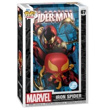 Cubierta de cómic Funko Pop #67 Marvel Amazing Spider-Man Iron-Spider LEER DESCRIPCIÓN