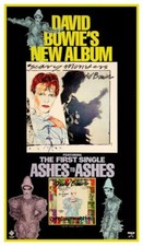 David Bowie - POSTER - Scary Monsters Ashes to Ashes promo ad AMAZING Wall Print