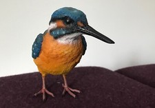 Beautiful colourful Kingfisher bird decorative ornament