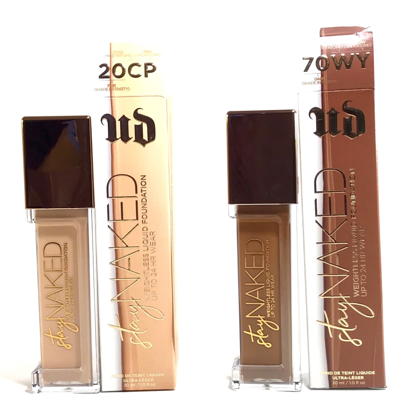 Urban Decay Stay Naked Weightless Liquid Foundation-Choose 20CP, 31NN ...