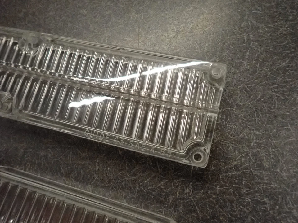 1965 Buick LeSabre Wildcat Electra Cornering Light Lenses Side Lamp Lens 65 Pair - Image 4 of 4