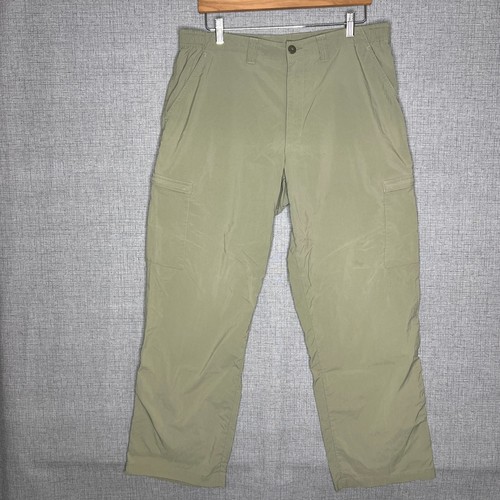 Patagonia M's Field Pants Men's 36x30 Green Olive Nylon Relaxed Fit