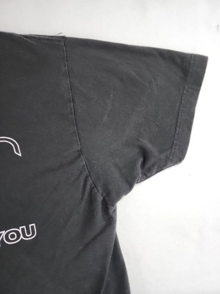 Camiseta negra May The Force Be With You gráficos matemáticos para hombre grande Star Wars Foto 2 de 4