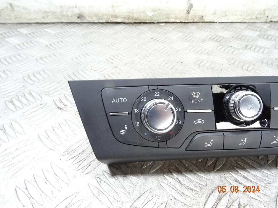 2012 AUDI A7 S-LINE 4G 4x4 3.0TDI MK1 AUTO AC HEATER CONTROL SWITCH PANEL *7699 - Image 2 of 4