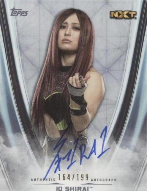 2020 Topps WWE Undisputed - Io Shirai #A-IO - 1 of 1